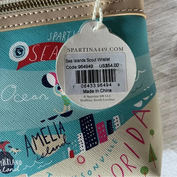 NWT Spartina 449 Sea Islands wristlet - Picture 5 of 5